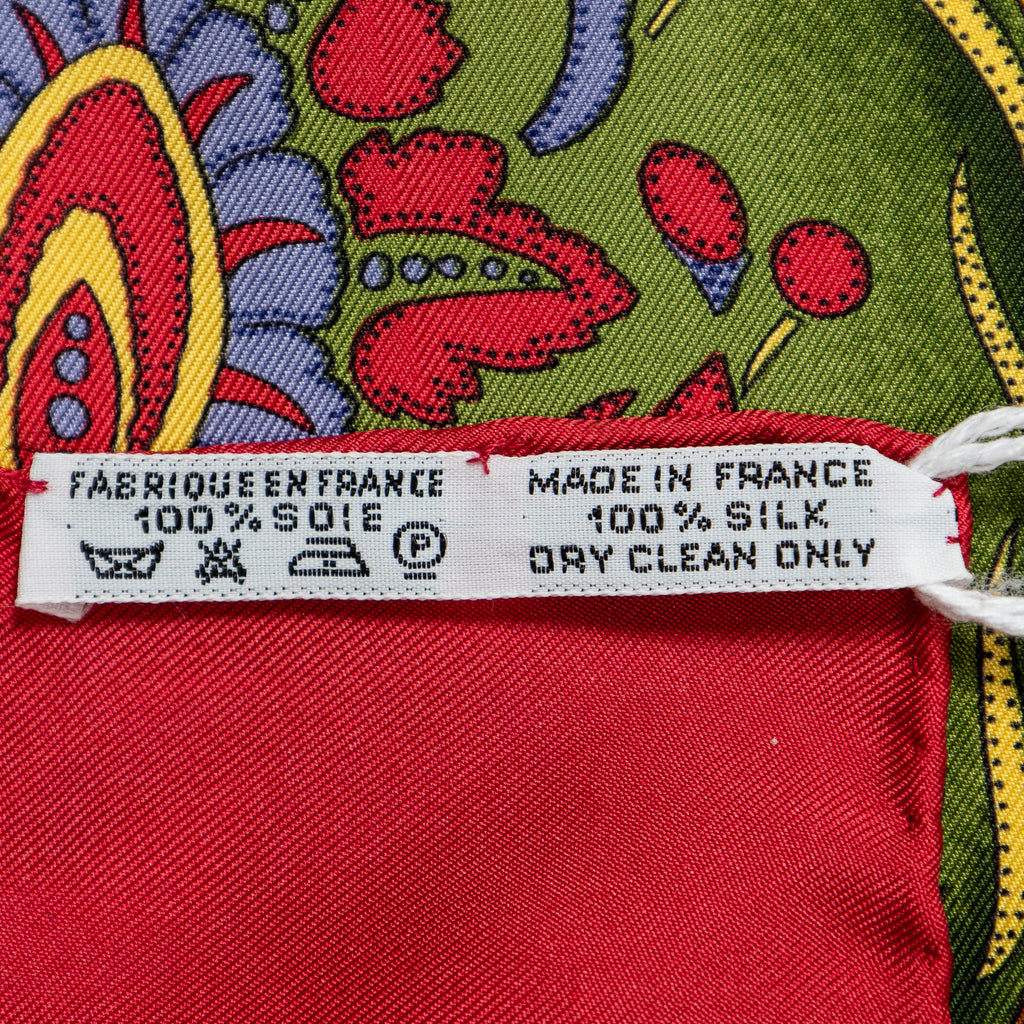 Scarf Scarf Red 100% Twill Silk