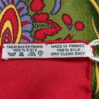 Scarf Scarf Red 100% Twill Silk
