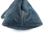 Shoulder Bag Large Canapa Tote Blue Denim Canapa Denim Canvas
