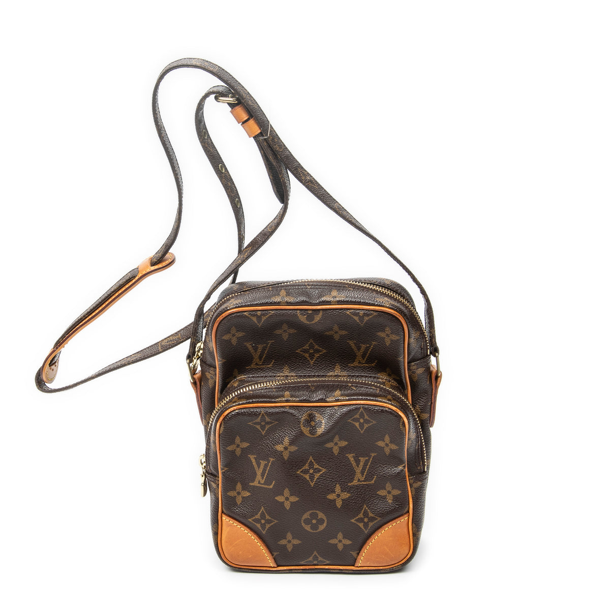 Shoulder Bag Amazone PM Brown Monogram Canvas