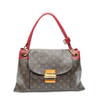 Shoulder Bag Olympe Brown Monogram Canvas