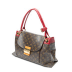 Shoulder Bag Olympe Brown Monogram Canvas