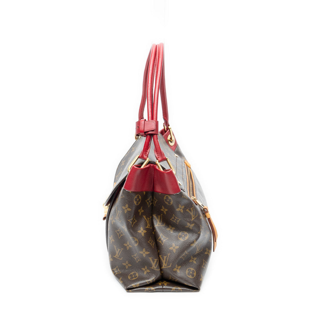 Shoulder Bag Olympe Brown Monogram Canvas