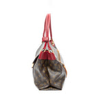 Shoulder Bag Olympe Brown Monogram Canvas