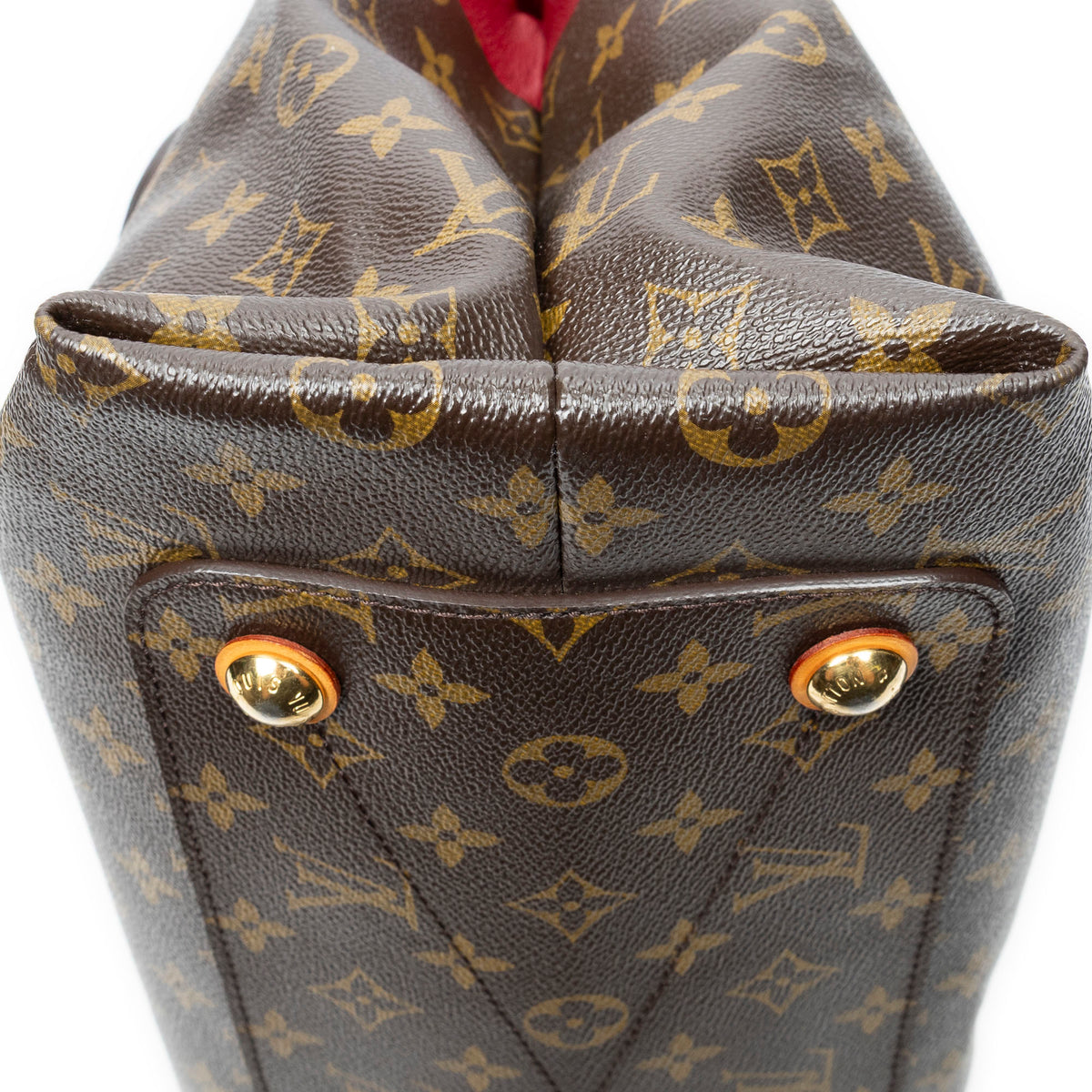 Shoulder Bag Olympe Brown Monogram Canvas