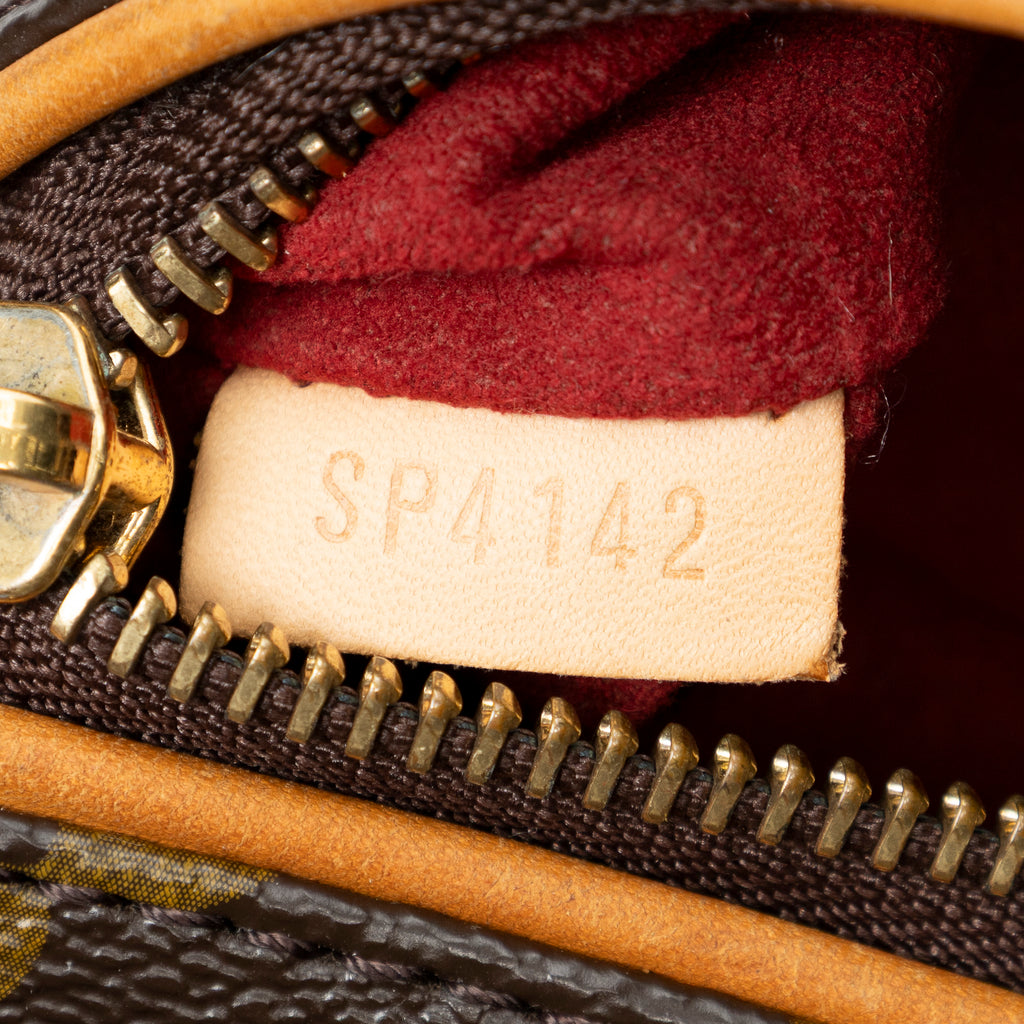 Shoulder Bag Olympe Brown Monogram Canvas