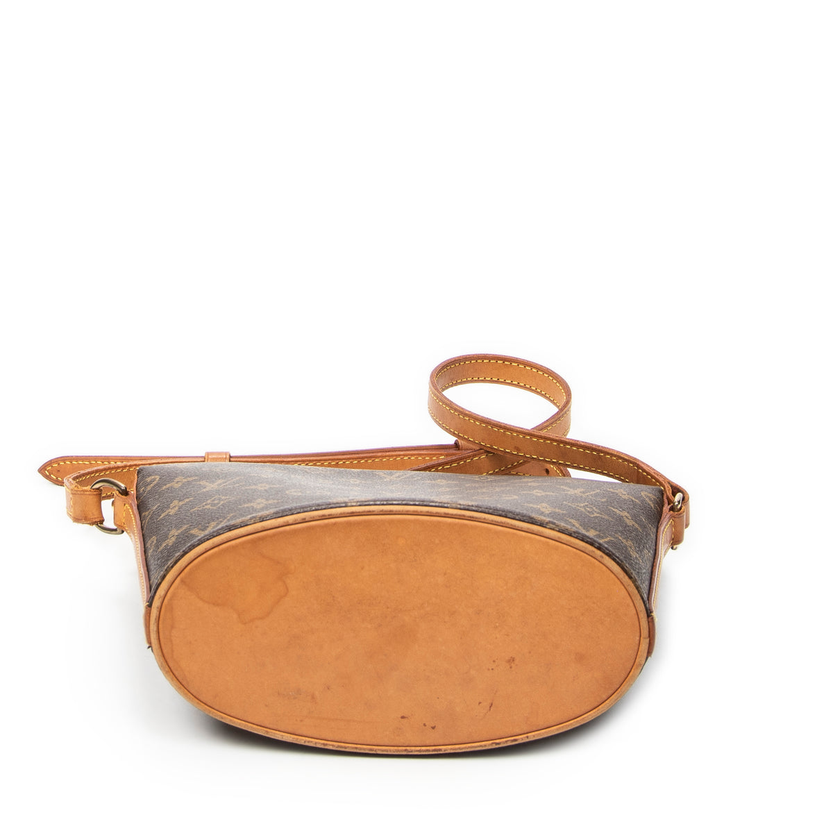 Sac bandoulière Drouot en toile Monogram marron