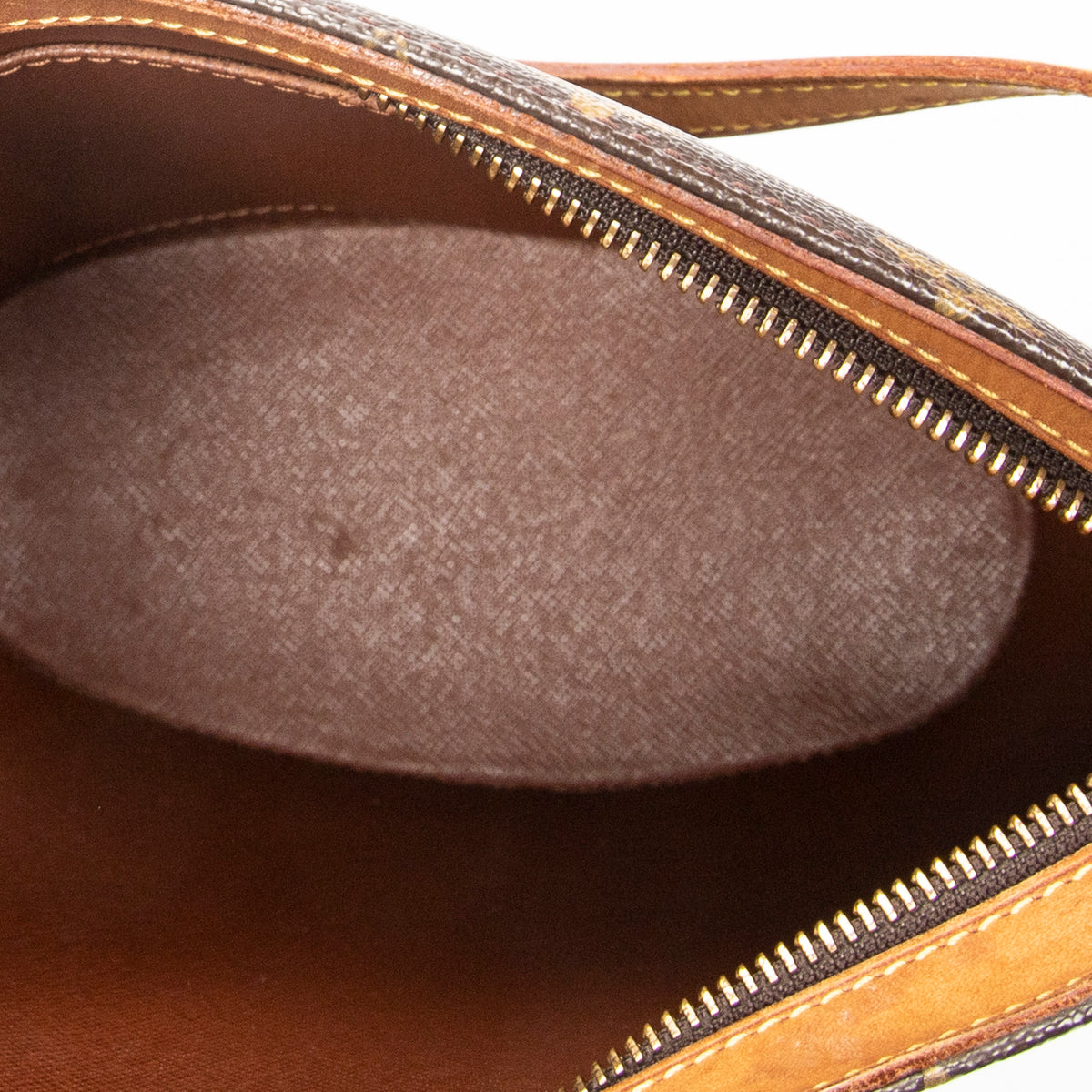 Sac bandoulière Drouot en toile Monogram marron