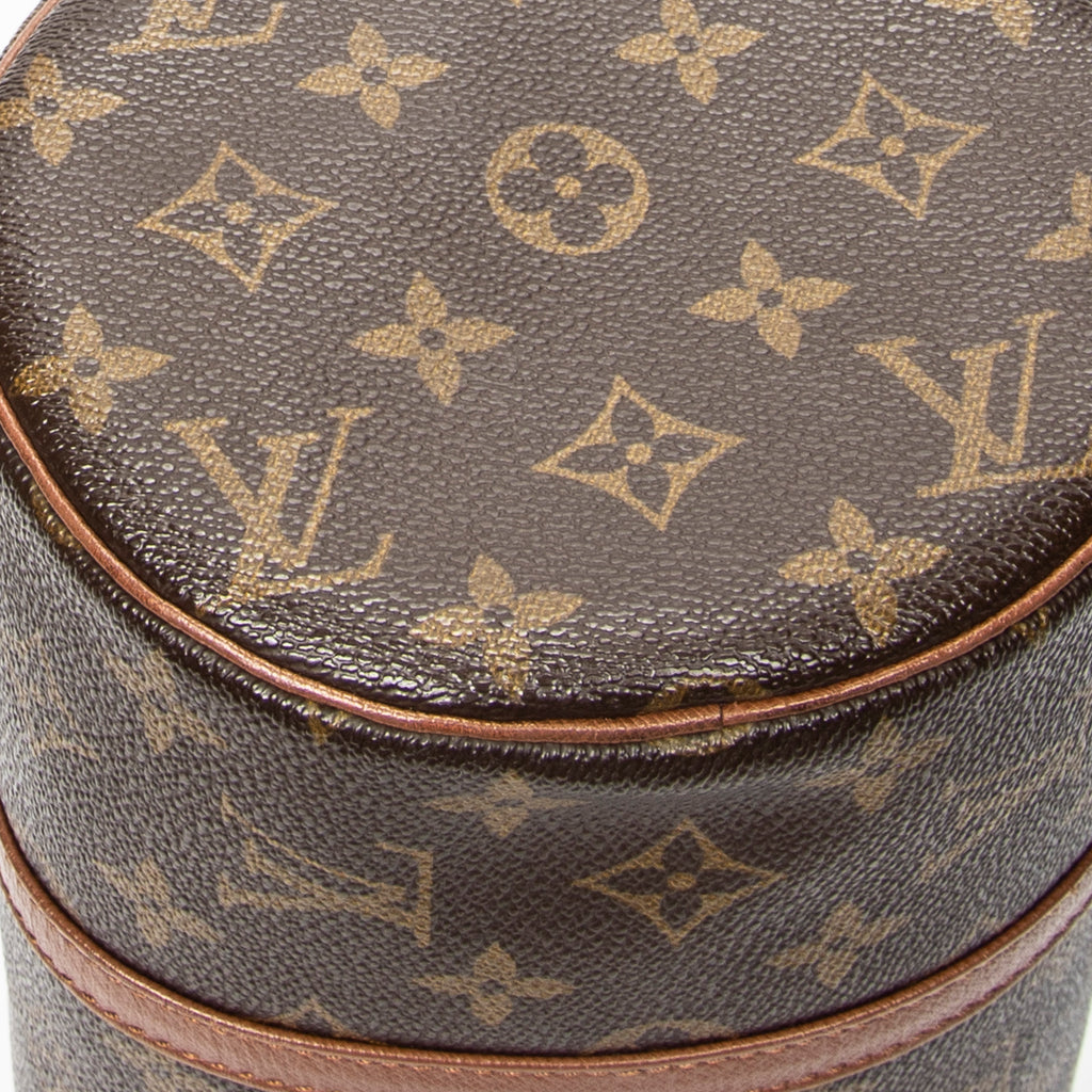 Handbag Papillon 30 Brown Monogram Canvas