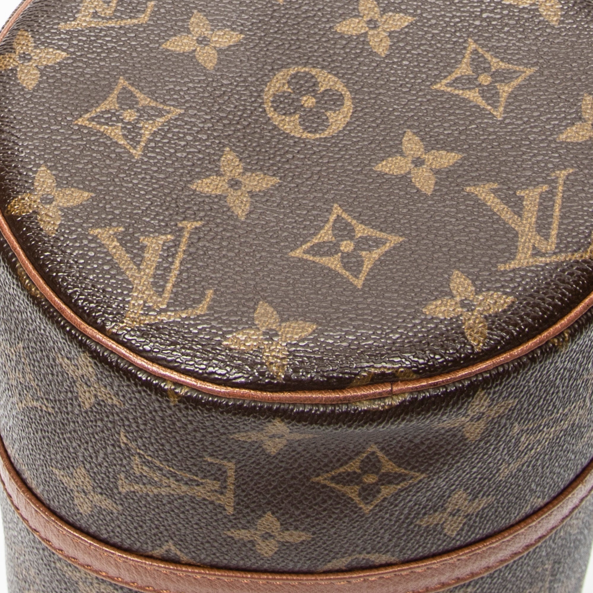 Handbag Papillon 30 Brown Monogram Canvas