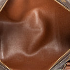Handbag Papillon 30 Brown Monogram Canvas