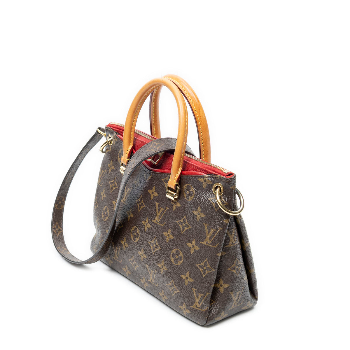 Shoulder Bag Pallas PM Brown Monogram Canvas