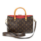 Shoulder Bag Pallas PM Brown Monogram Canvas
