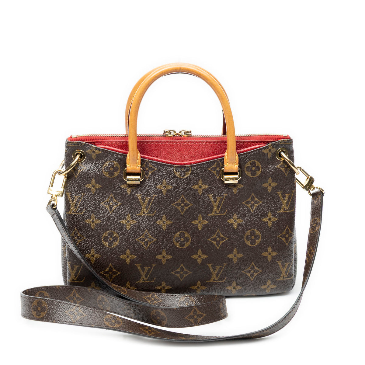 Shoulder Bag Pallas PM Brown Monogram Canvas