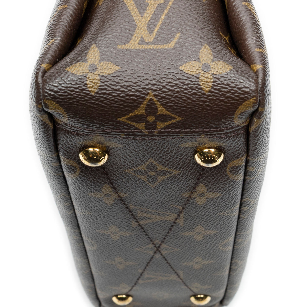 Shoulder Bag Pallas PM Brown Monogram Canvas