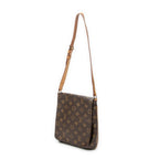 Shoulder Bag Musette Salsa Brown Monogram Canvas