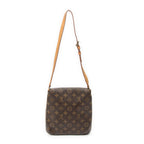 Shoulder Bag Musette Salsa Brown Monogram Canvas