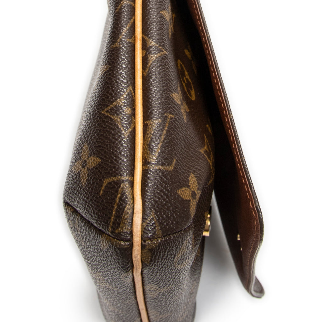 Shoulder Bag Musette Salsa Brown Monogram Canvas