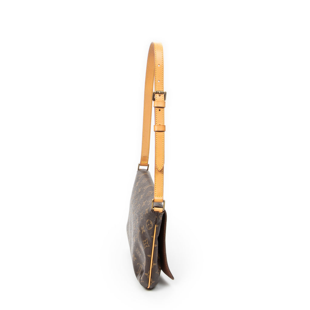 Shoulder Bag Musette Tango Brown Monogram Canvas