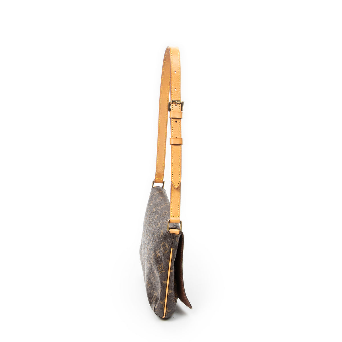 Shoulder Bag Musette Tango Brown Monogram Canvas