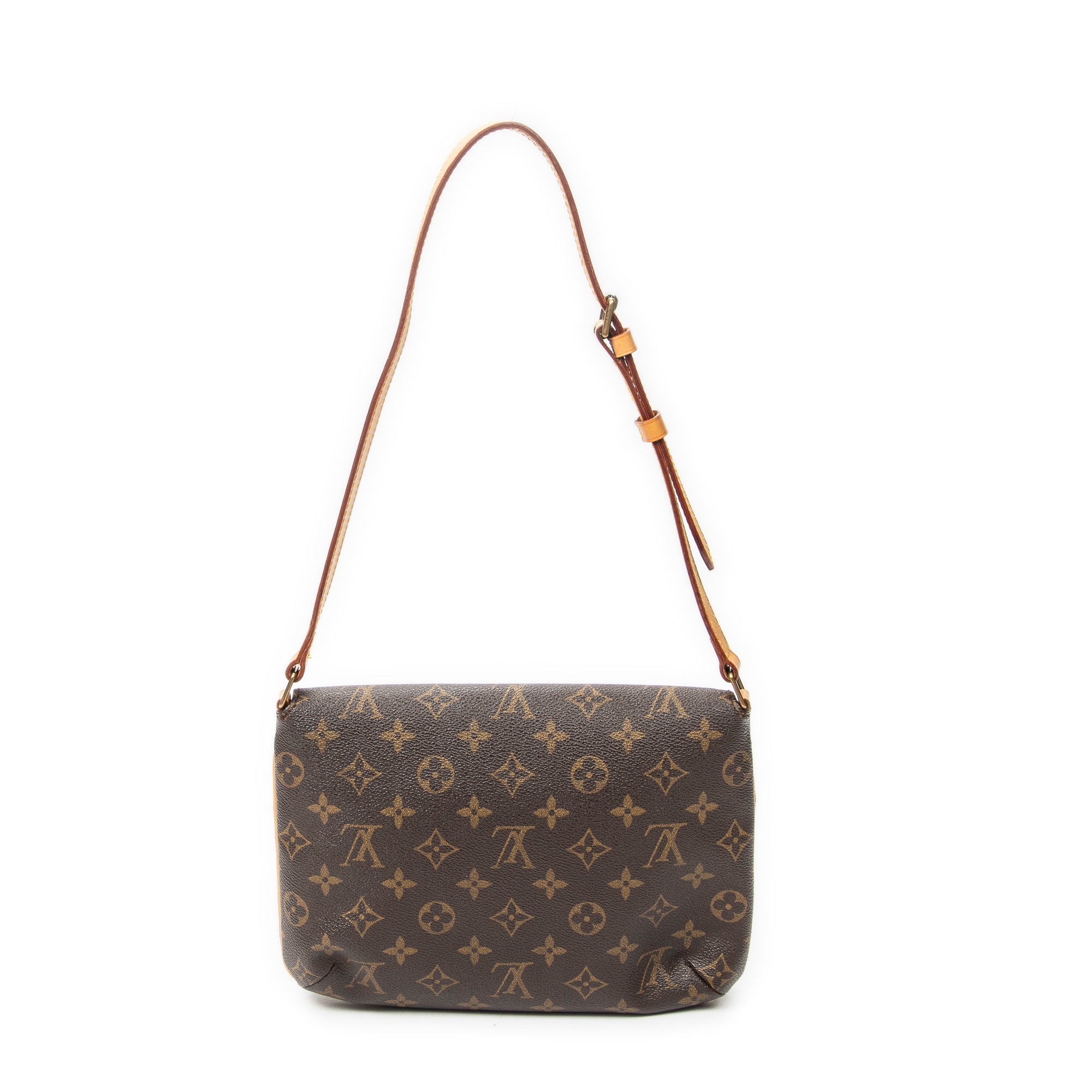 Shoulder Bag Musette Tango Brown Monogram Canvas