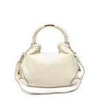 Shoulder Bag Medium Babouska Indy Top Handle Ivory Guccissima Leather
