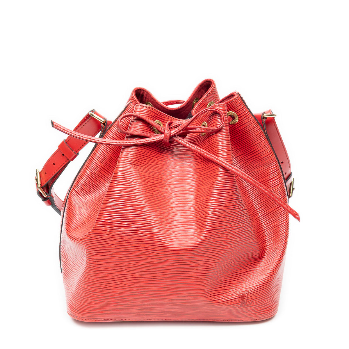 Shoulder Bag Noe PM Red Epi