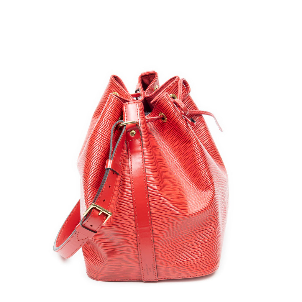 Shoulder Bag Noe PM Red Epi