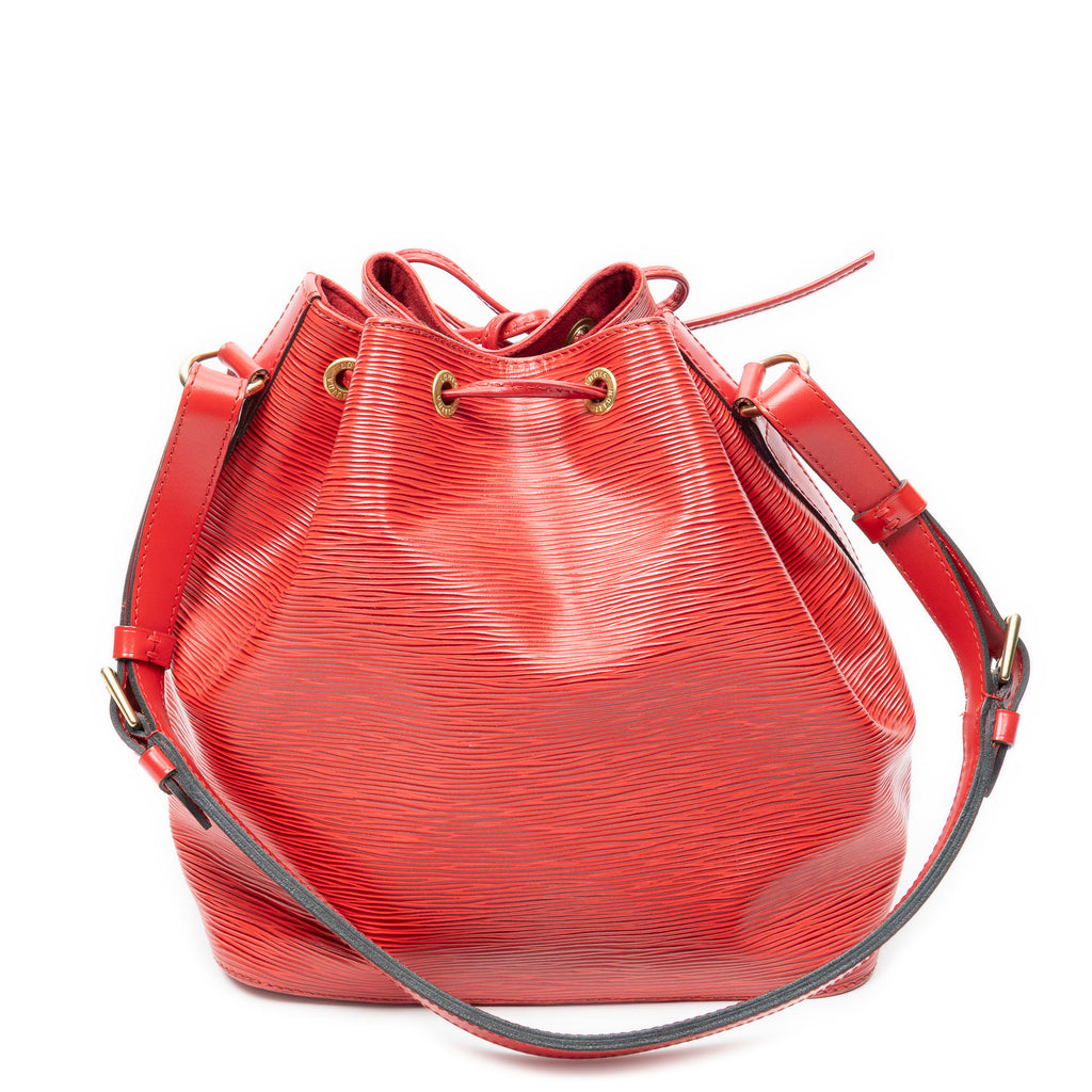 Shoulder Bag Noe PM Red Epi