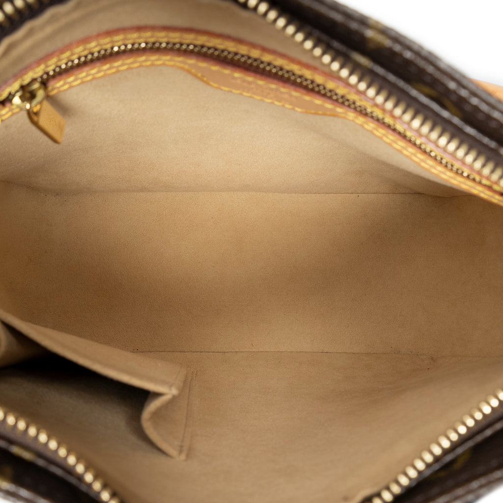 Sac Bandoulière Looping MM Toile Monogram Marron