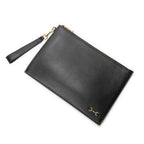 Clutch Horsebit Clutch Black Grained Calfskin Leather