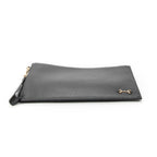Clutch Horsebit Clutch Black Grained Calfskin Leather