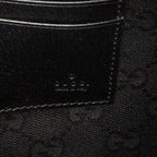Clutch Horsebit Clutch Black Grained Calfskin Leather