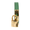 Watch Kelly Watch Green Courchevel Leather