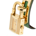 Watch Kelly Watch Green Courchevel Leather