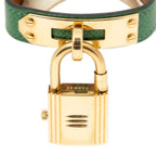 Watch Kelly Watch Green Courchevel Leather