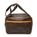 Sac Bandoulière Reporter GM Toile Monogram Marron