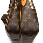 Sac Bandoulière Reporter GM Toile Monogram Marron