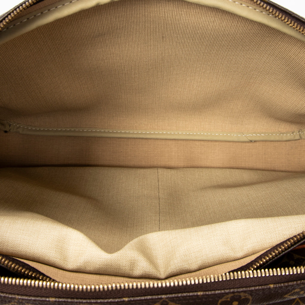 Sac Bandoulière Reporter GM Toile Monogram Marron
