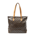 Shoulder Bag Cabas Mezzo Brown Monogram Canvas