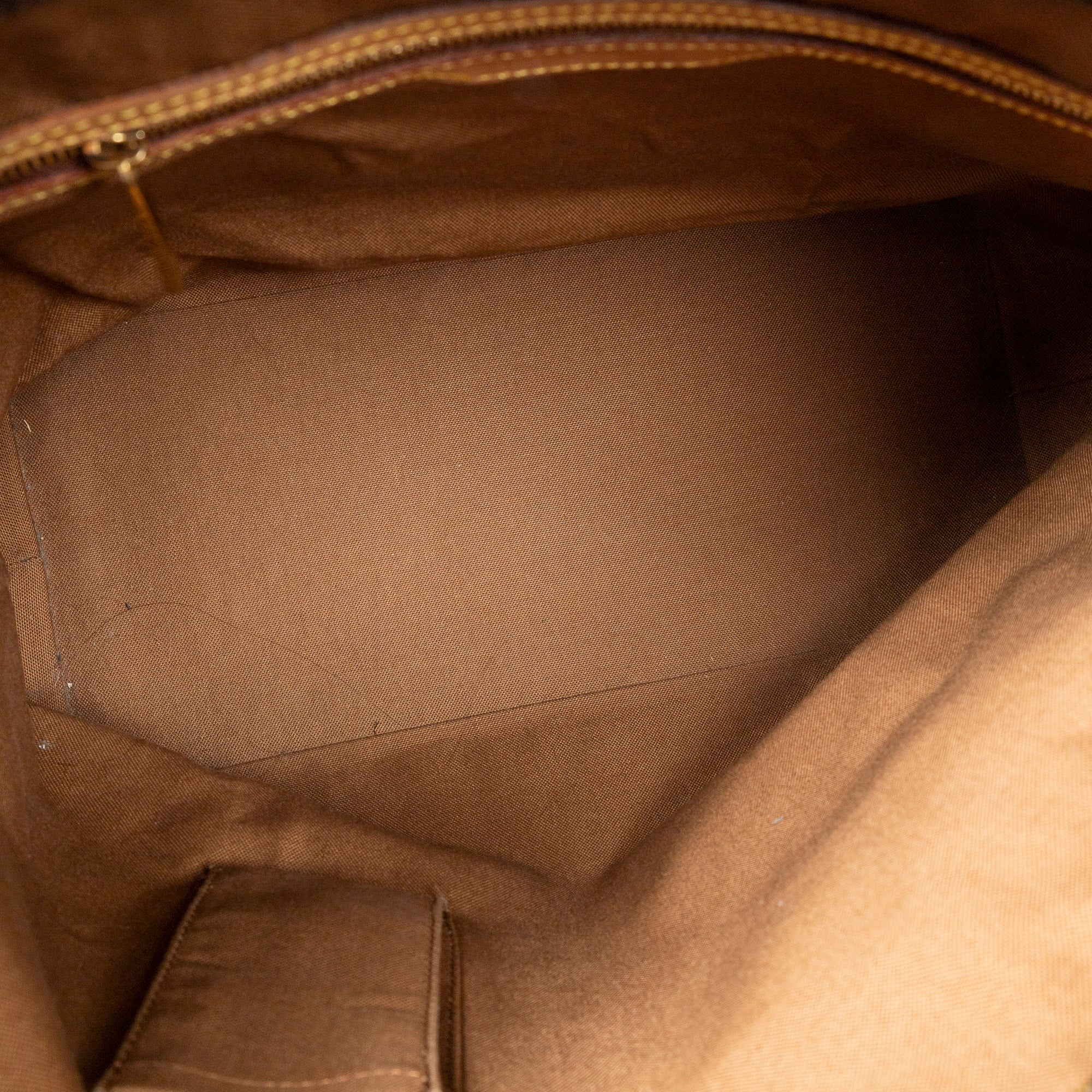 Shoulder Bag Cabas Mezzo Brown Monogram Canvas