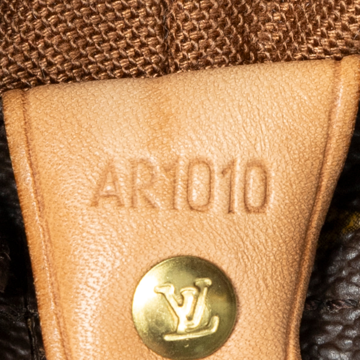 Shoulder Bag Cabas Mezzo Brown Monogram Canvas