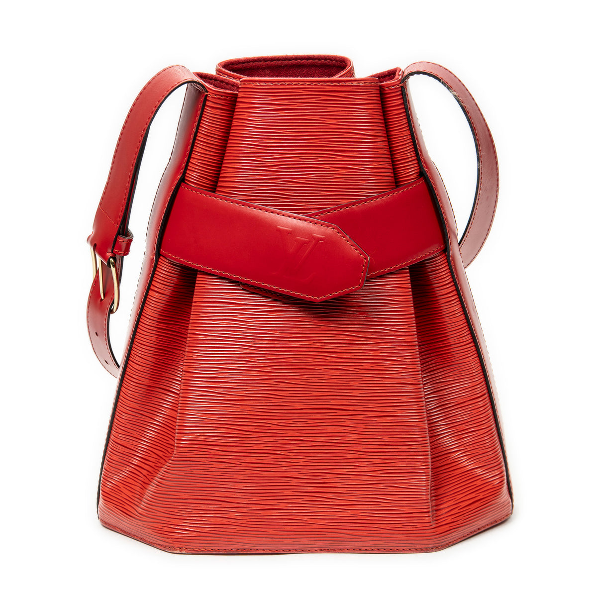 Shoulder Bag Sac D'Epaule PM Red Epi