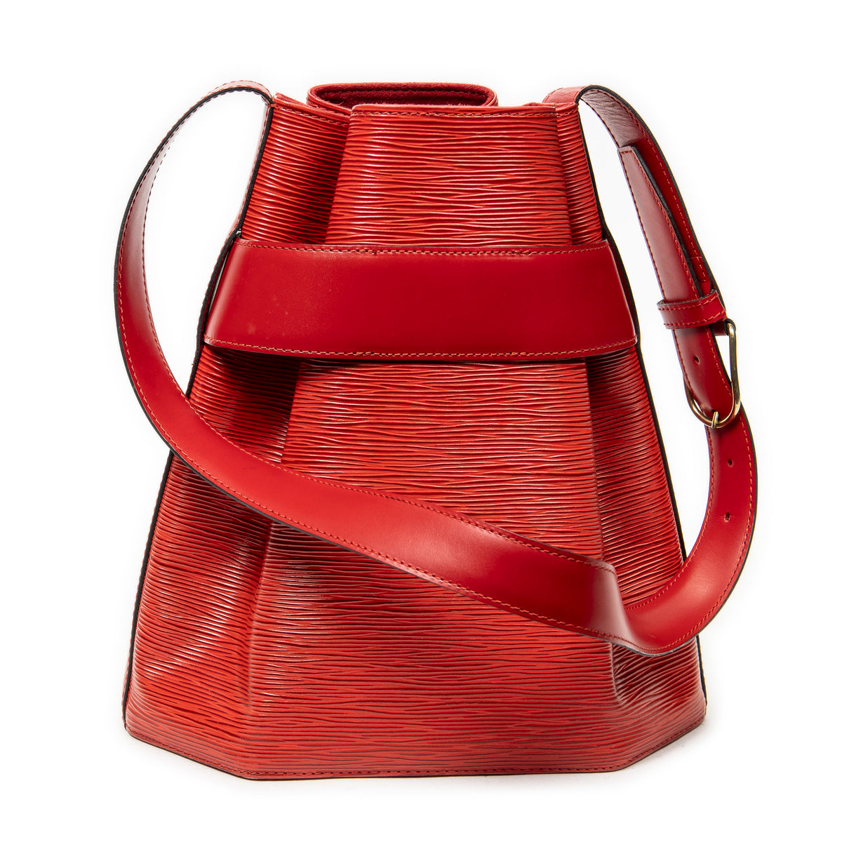 Shoulder Bag Sac D'Epaule PM Red Epi