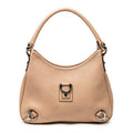 Shoulder Bag Small Abbey D-Ring Hobo Dusty Pink Calfskin Leather