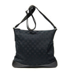 Shoulder Bag Medium Messenger Black Monogrammed Canvas