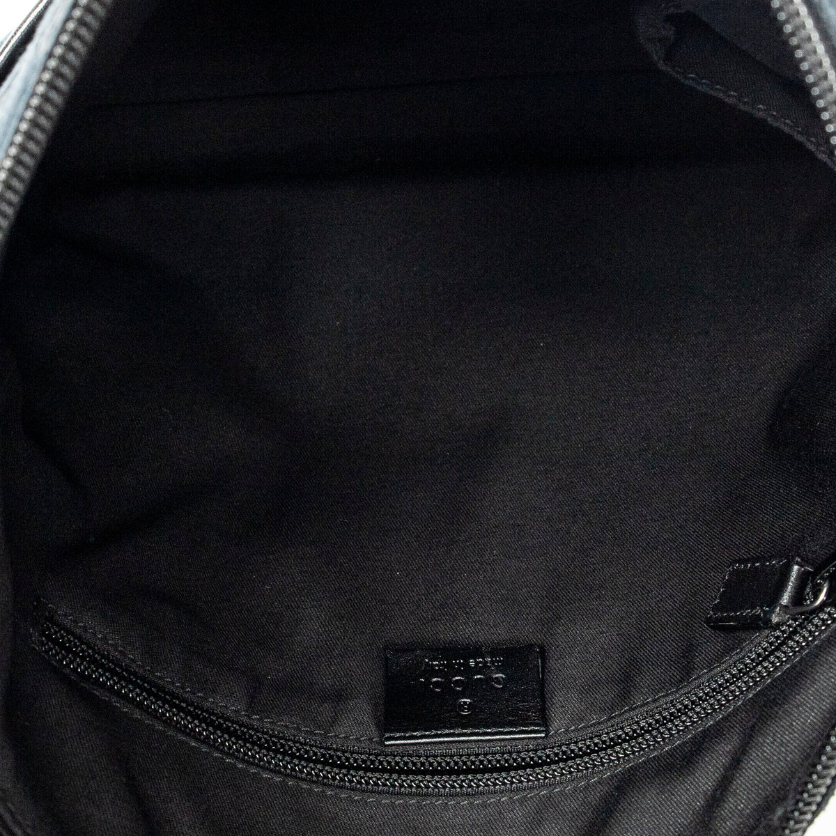 Shoulder Bag Medium Messenger Black Monogrammed Canvas