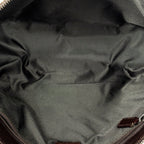 Shoulder Bag Zip Messenger Beige Monogrammed Canvas