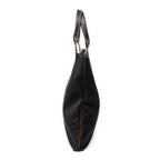 Shoulder Bag Vertical Shopper Tote Black Macadam Canvas