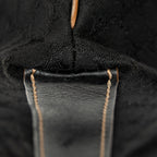 Shoulder Bag Vertical Shopper Tote Black Macadam Canvas